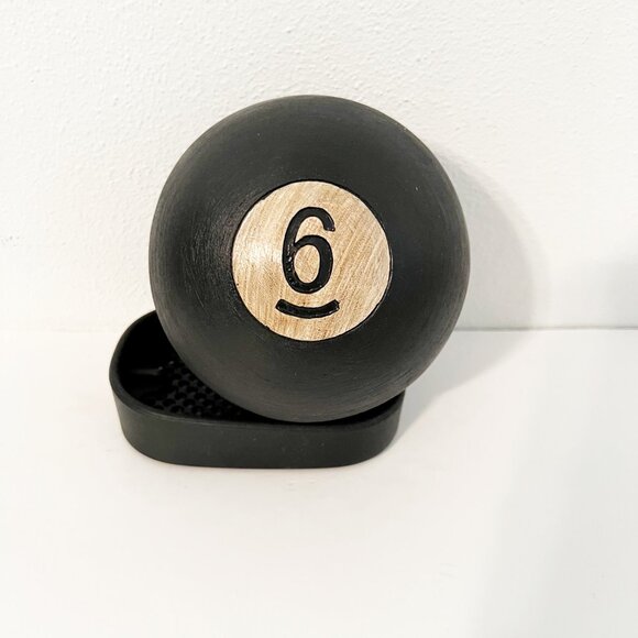 Exaggerated Oversized Pool Ball-#6-Home Decor Accent - Picture 2 of 2